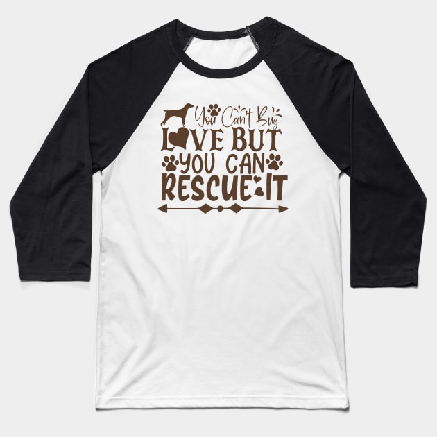 Dog rescuer gift Baseball T-Shirt by P-ashion Tee